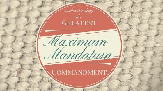 The Greatest Commandment (2)